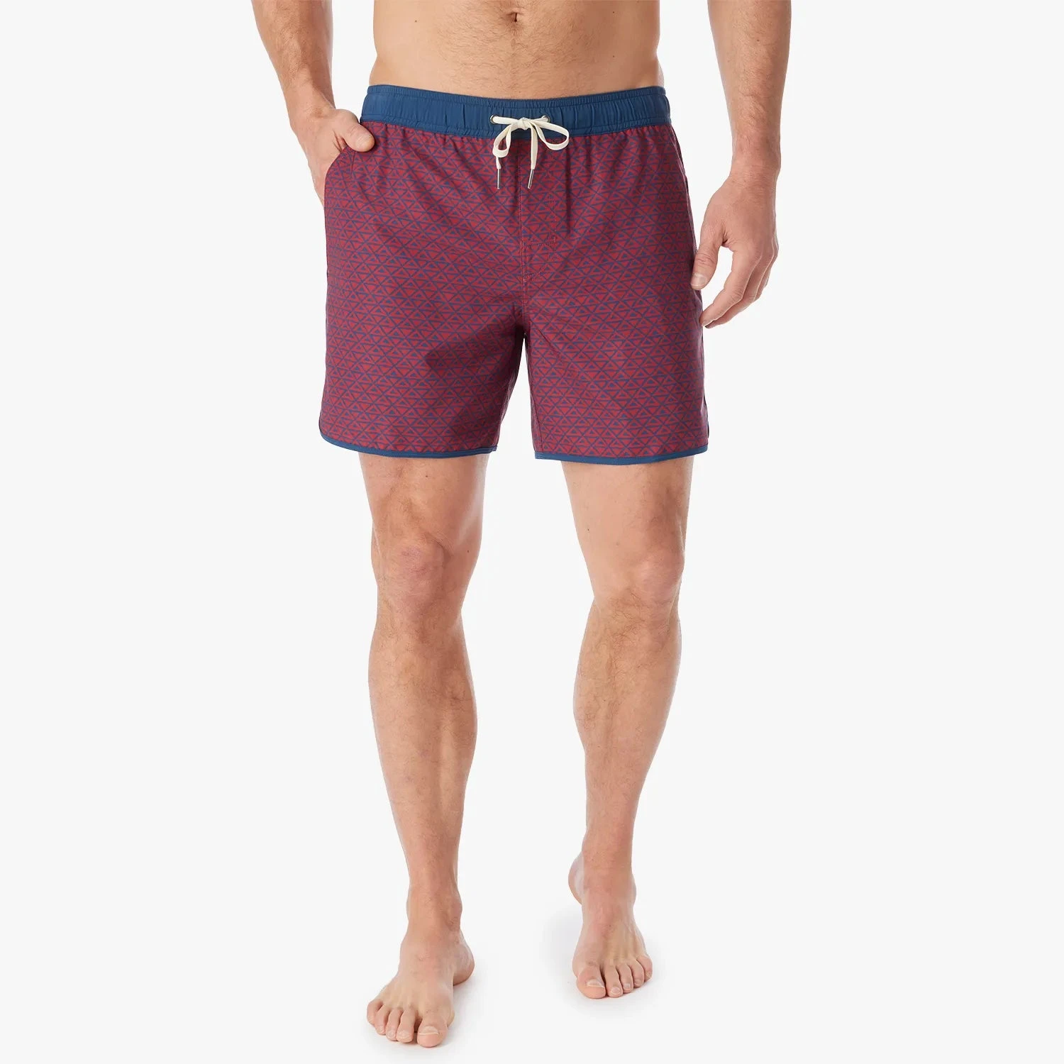 The Anchor | Nautical Red Wavy Geo - Image 8