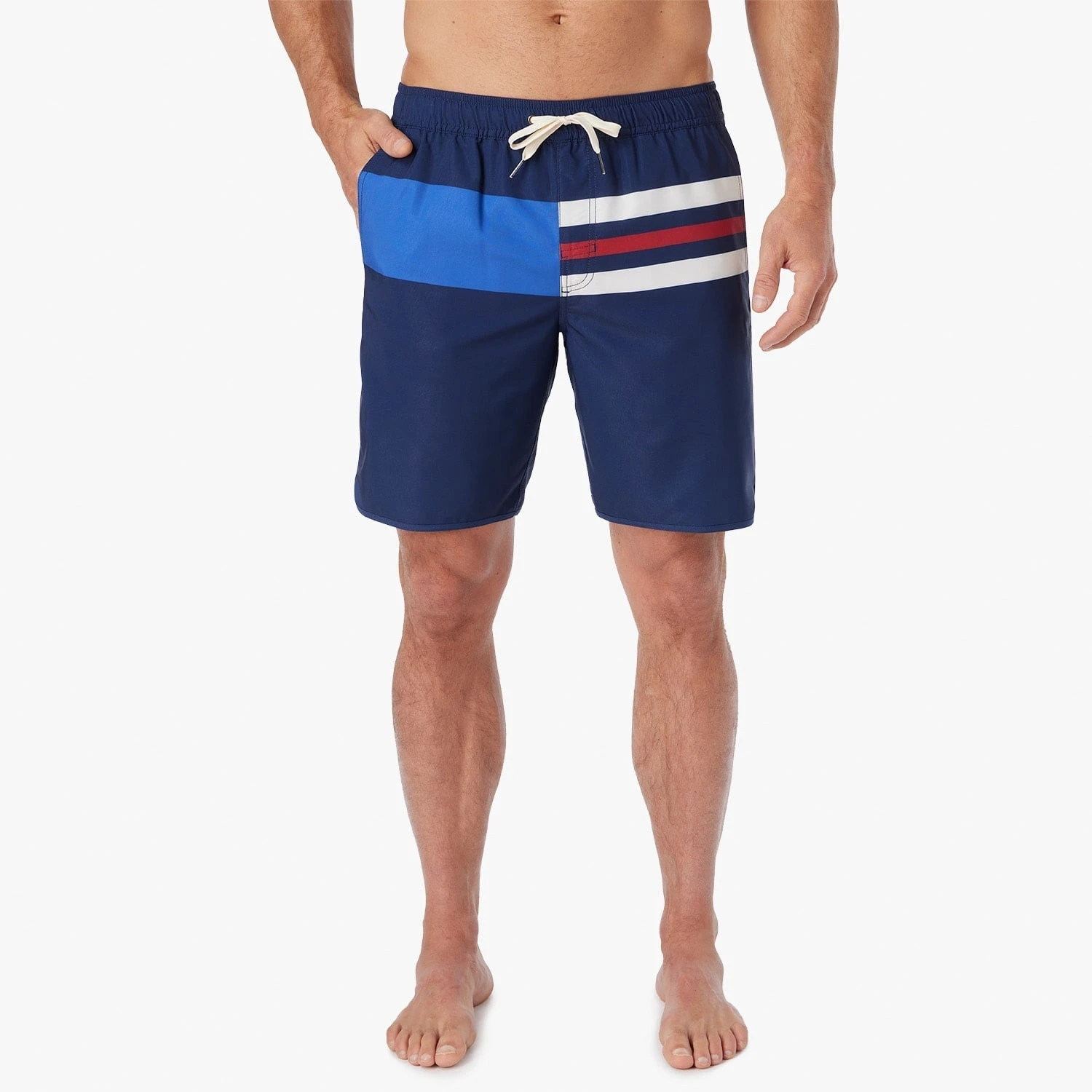 The Anchor | Navy Nautical Stripe - Image 2