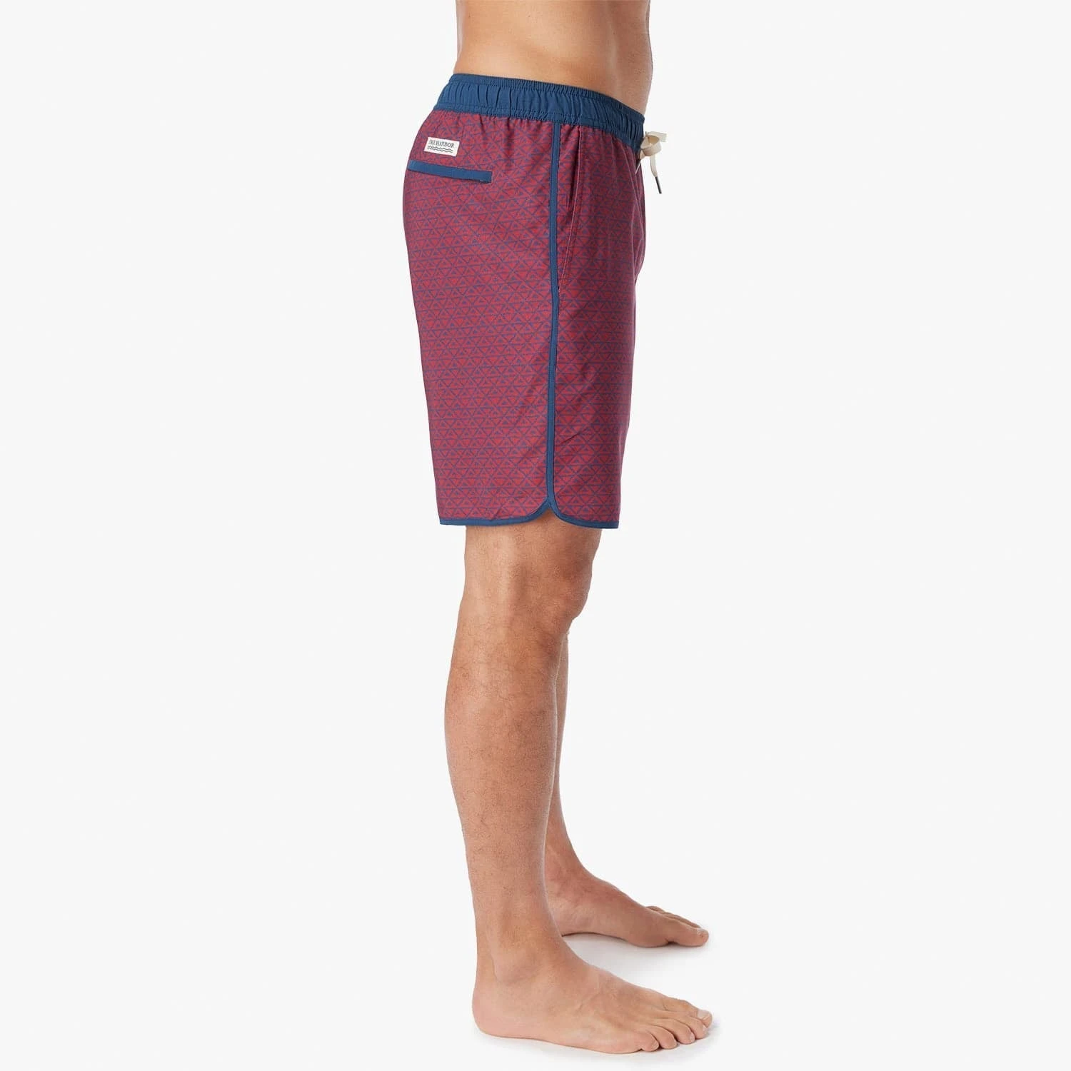 The Anchor | Nautical Red Wavy Geo - Image 4