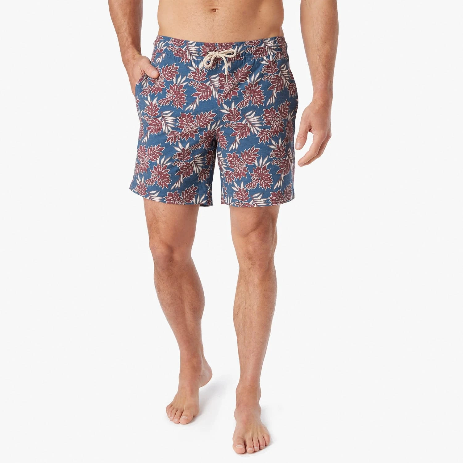 The Bayberry Trunk | Navy Crimson Leaves - Image 2