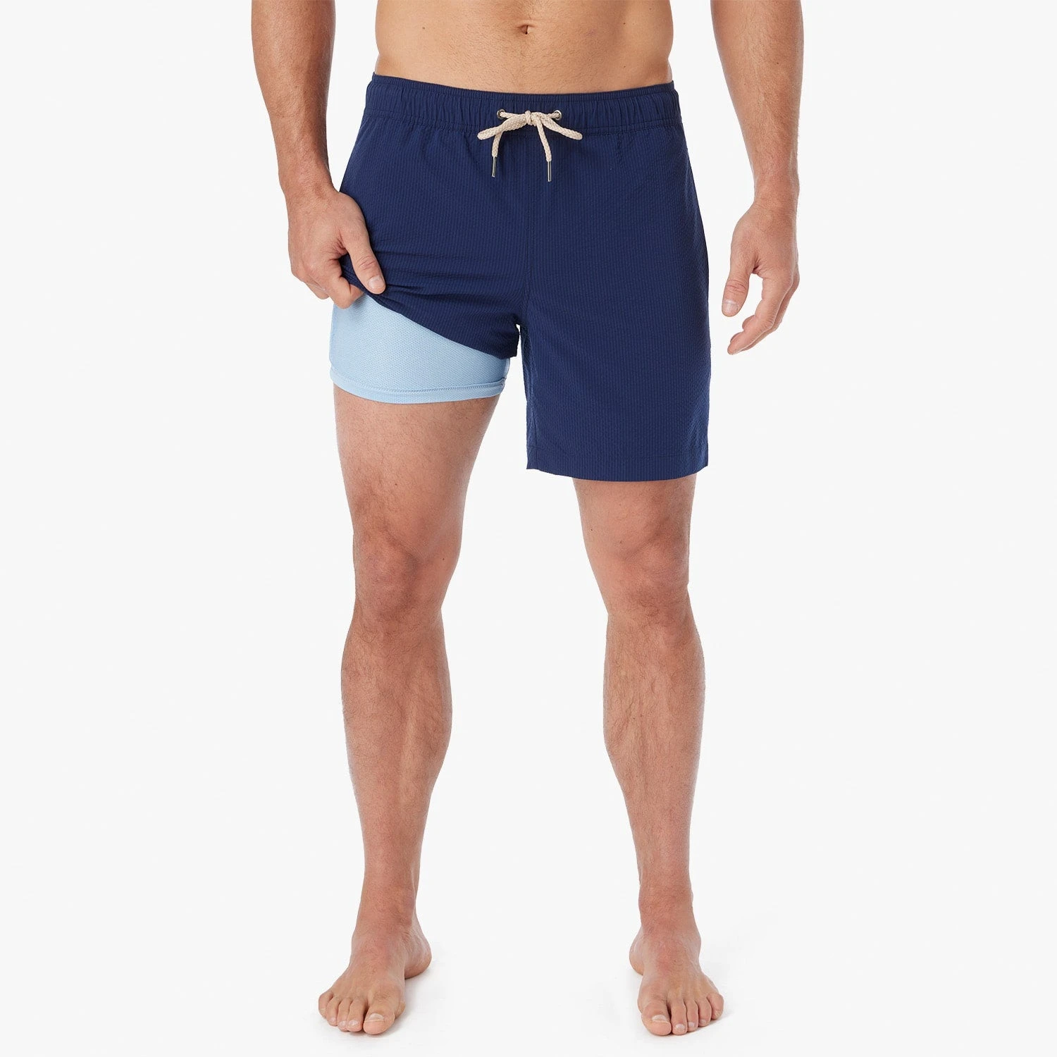 The Bayberry Trunk | Navy Seersucker - Image 3