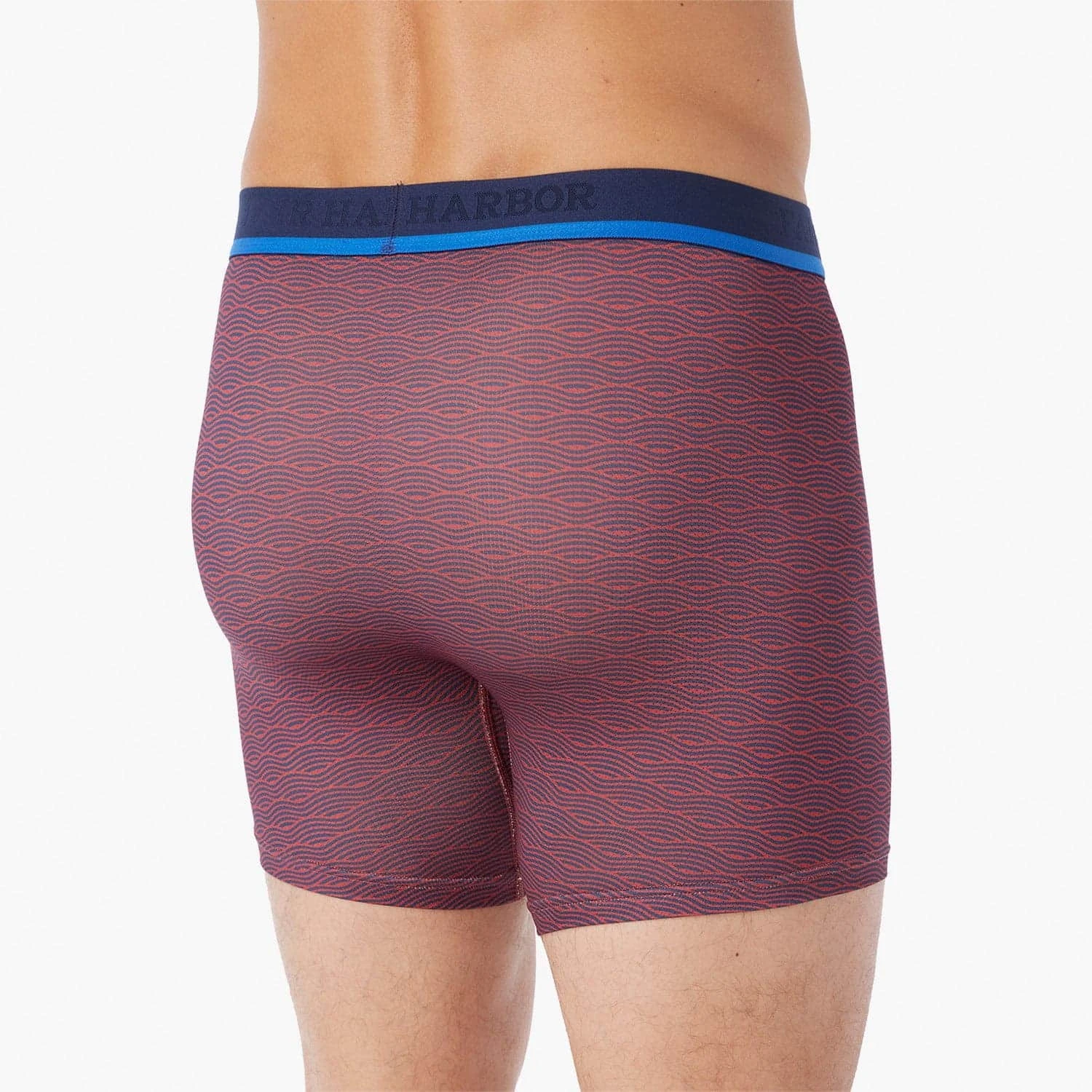 The BreezeKnit Boxer Brief | Red Waves - Image 5