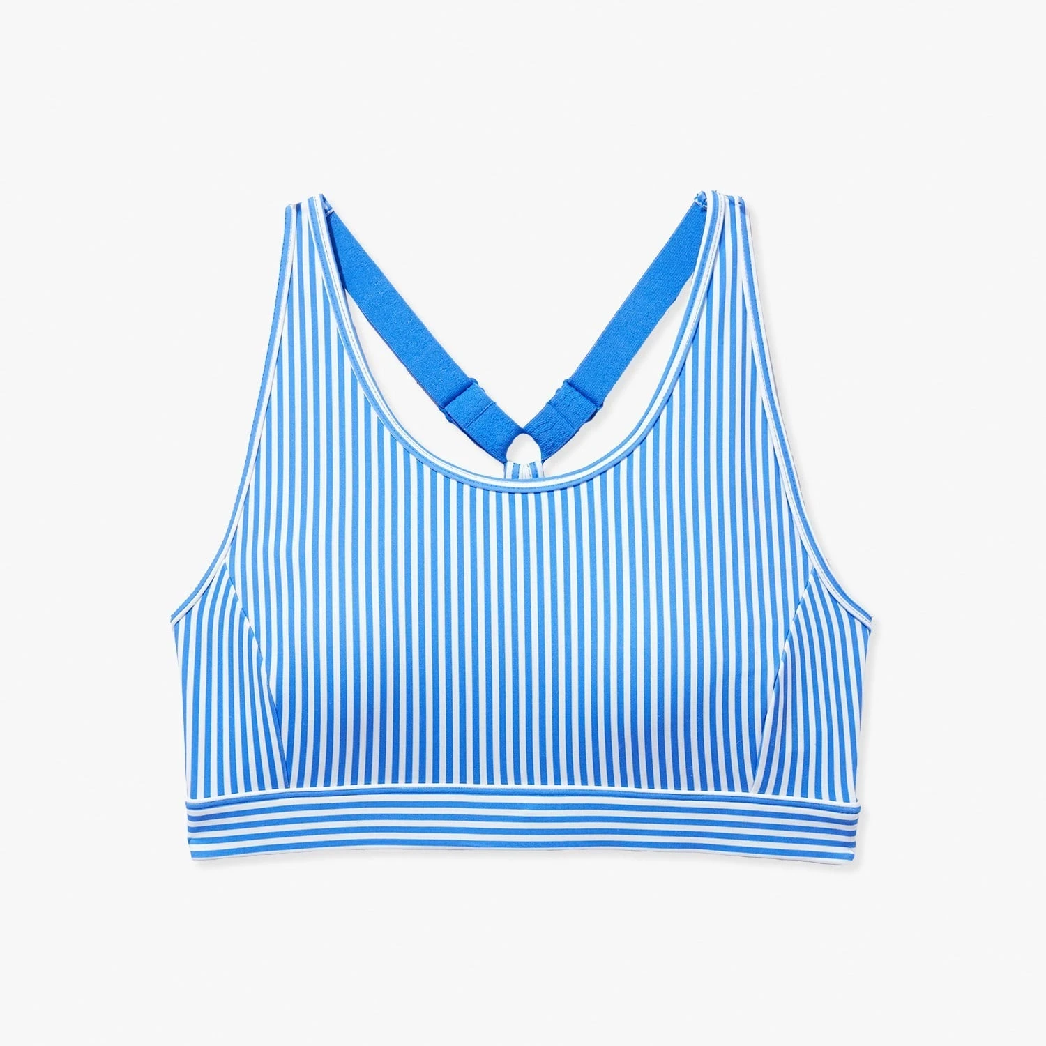 The Corliss Sports Bra | Sailing Stripe