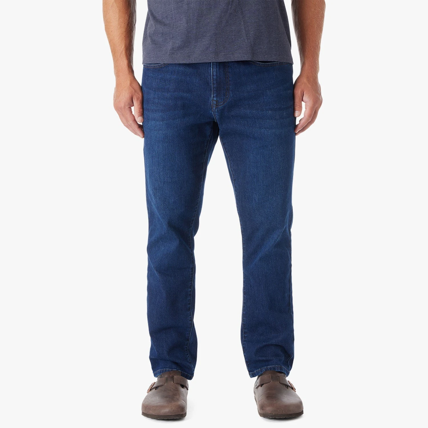 The Ultra-Stretch Driftwood Denim | Deep Sea Wash - Image 2