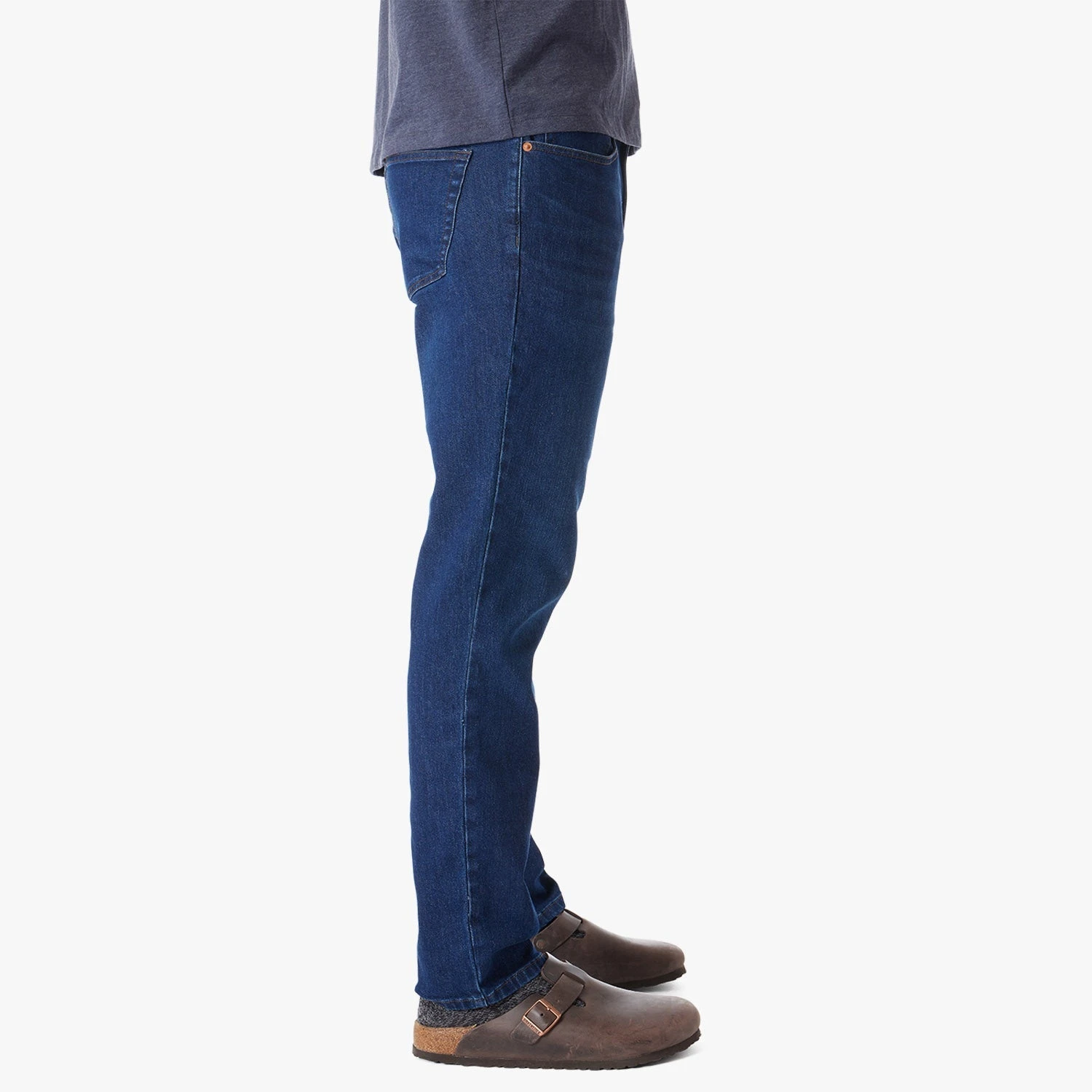 The Ultra-Stretch Driftwood Denim | Deep Sea Wash - Image 5