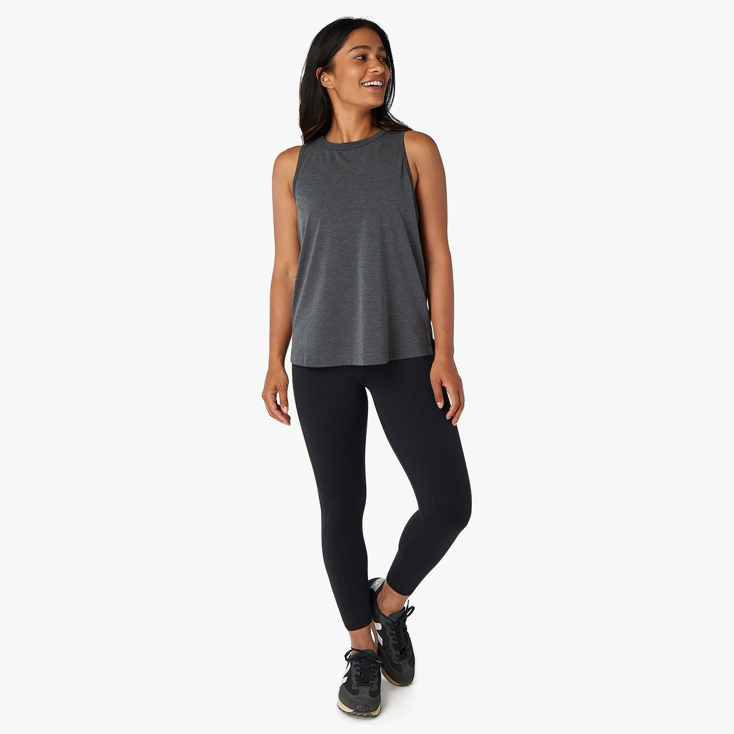 The SeaBreeze Tank Top | Black - Image 4