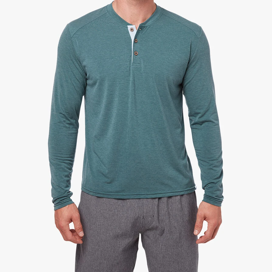 The SeaBreeze Henley | Seapine Green - Image 4