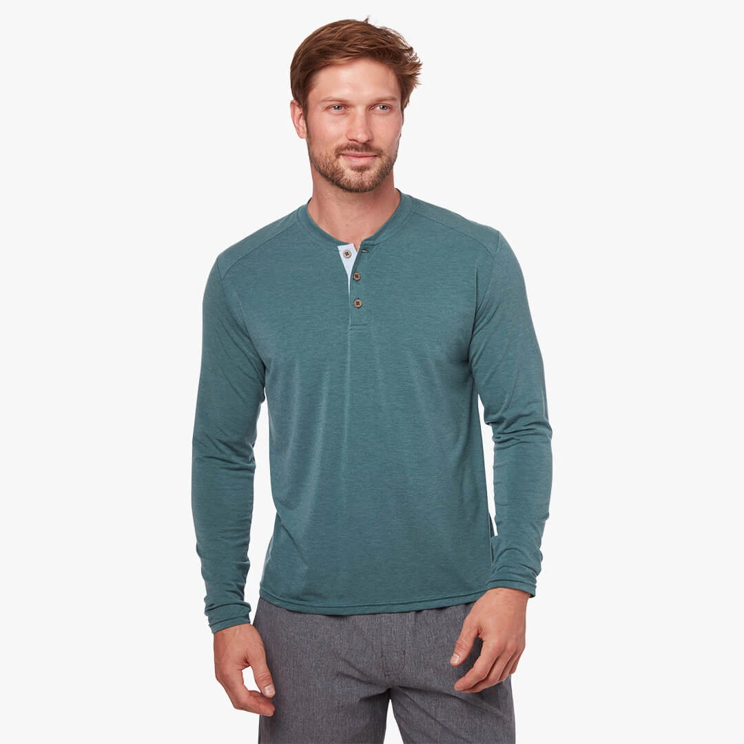 The SeaBreeze Henley | Seapine Green - Image 3