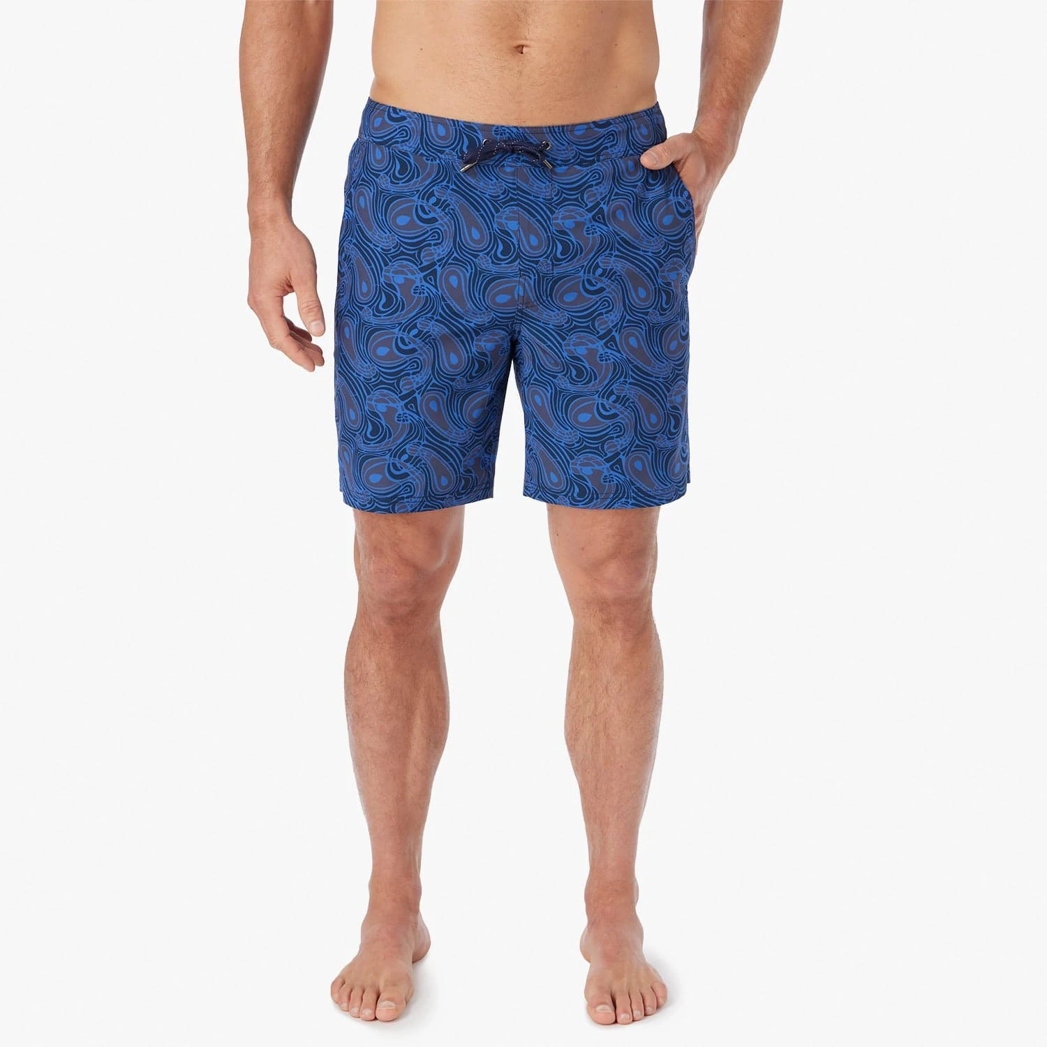 The Ozone | Navy Ocean Paisley - Image 2