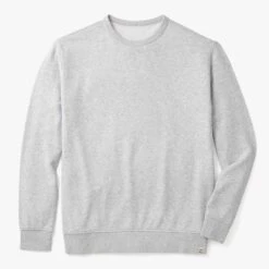 The Vintage-Wash Saltaire Crewneck | Heather Grey