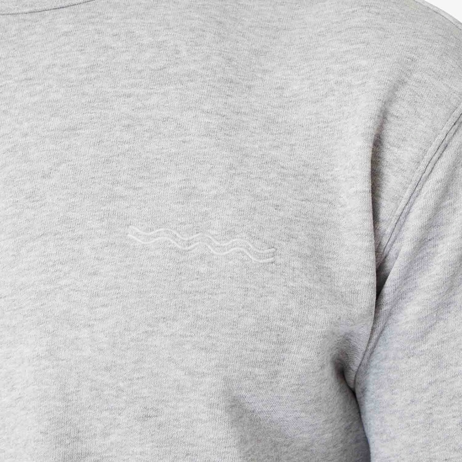 The Vintage-Wash Saltaire Crewneck | Heather Grey - Image 8