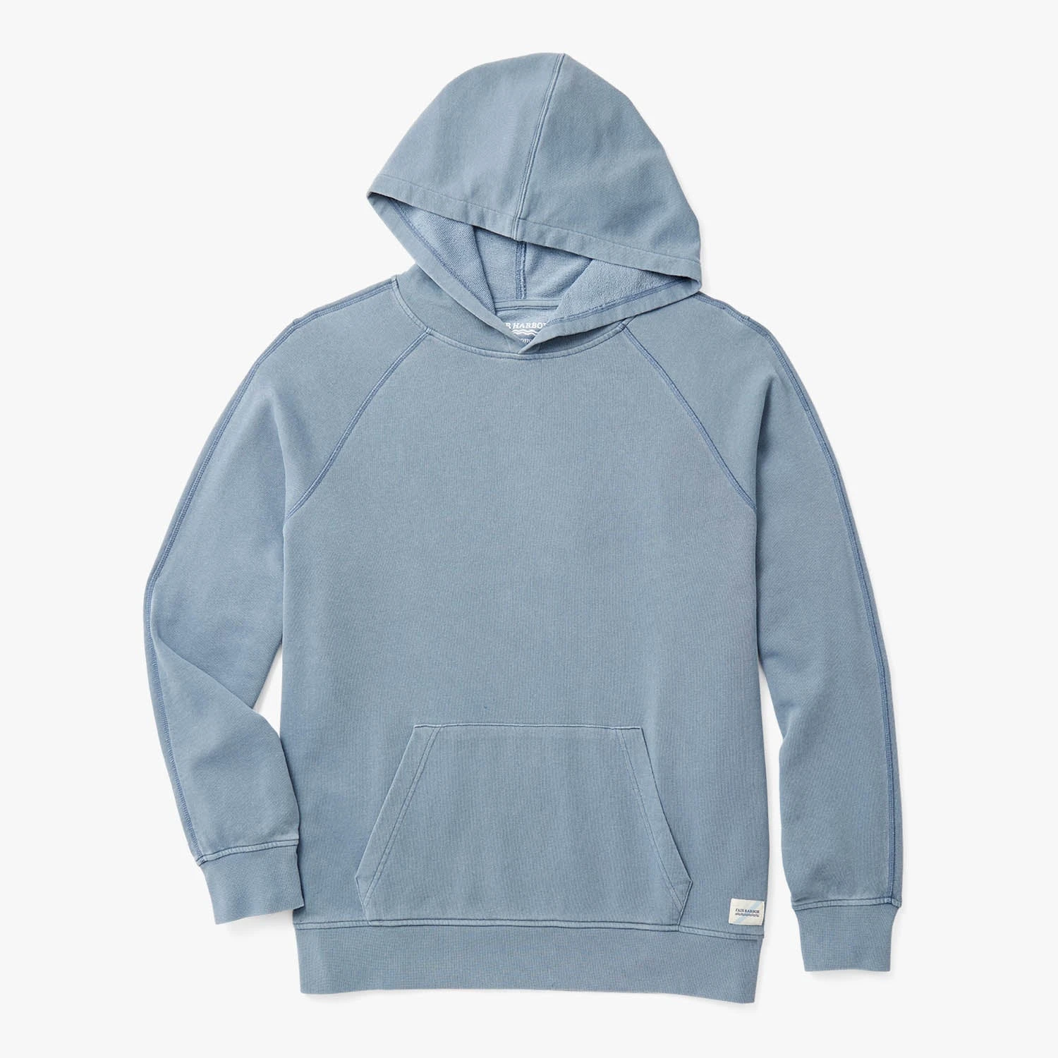 The Vintage-Wash Saltaire Hoodie | Slate