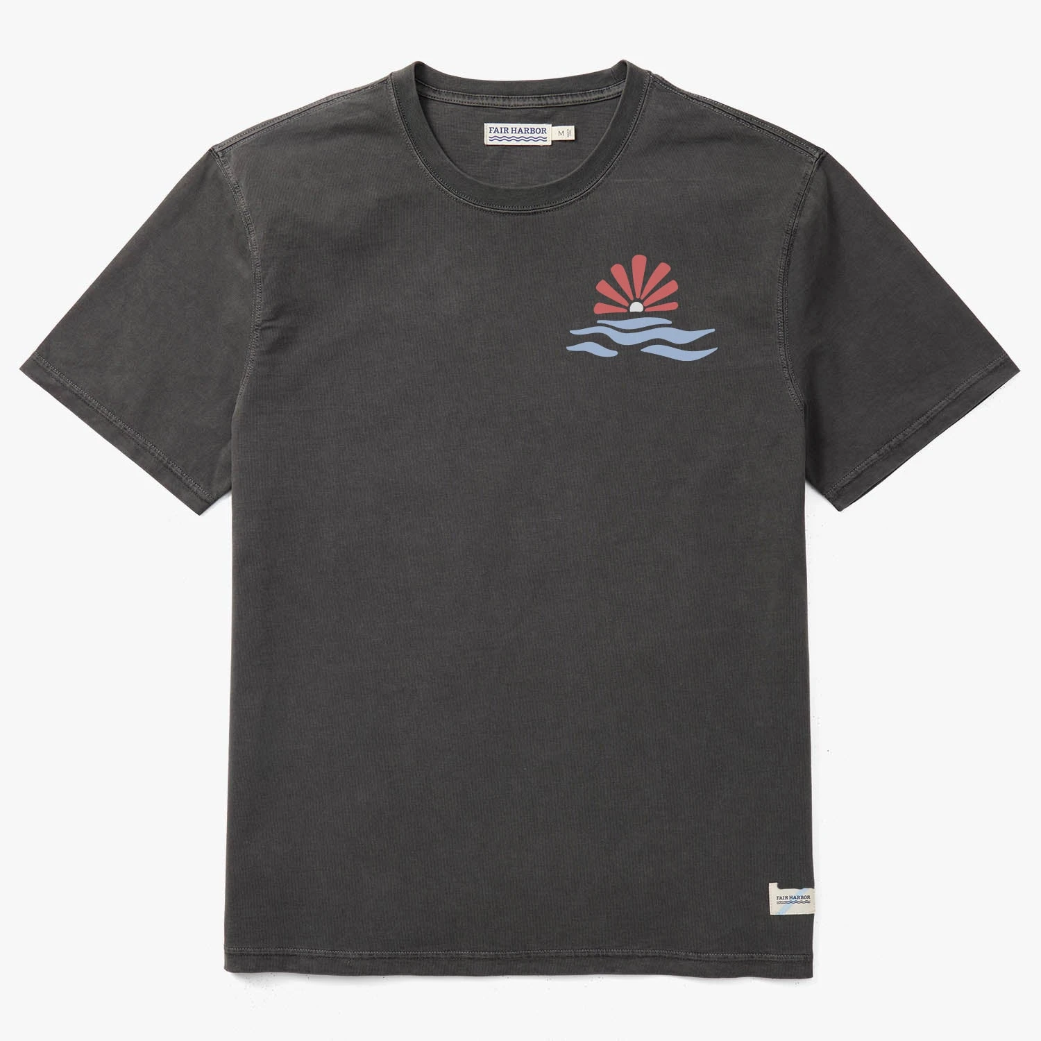 The Saltaire Graphic Tee | Black Ocean Rays