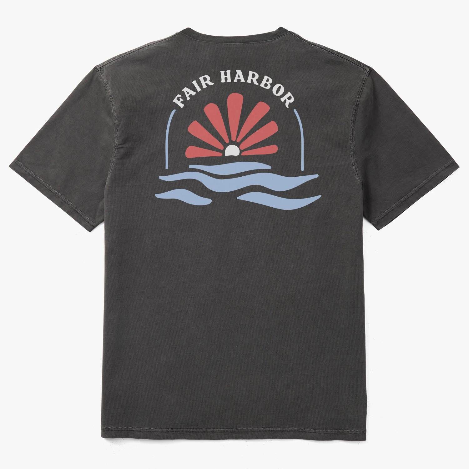 The Saltaire Graphic Tee | Black Ocean Rays - Image 2