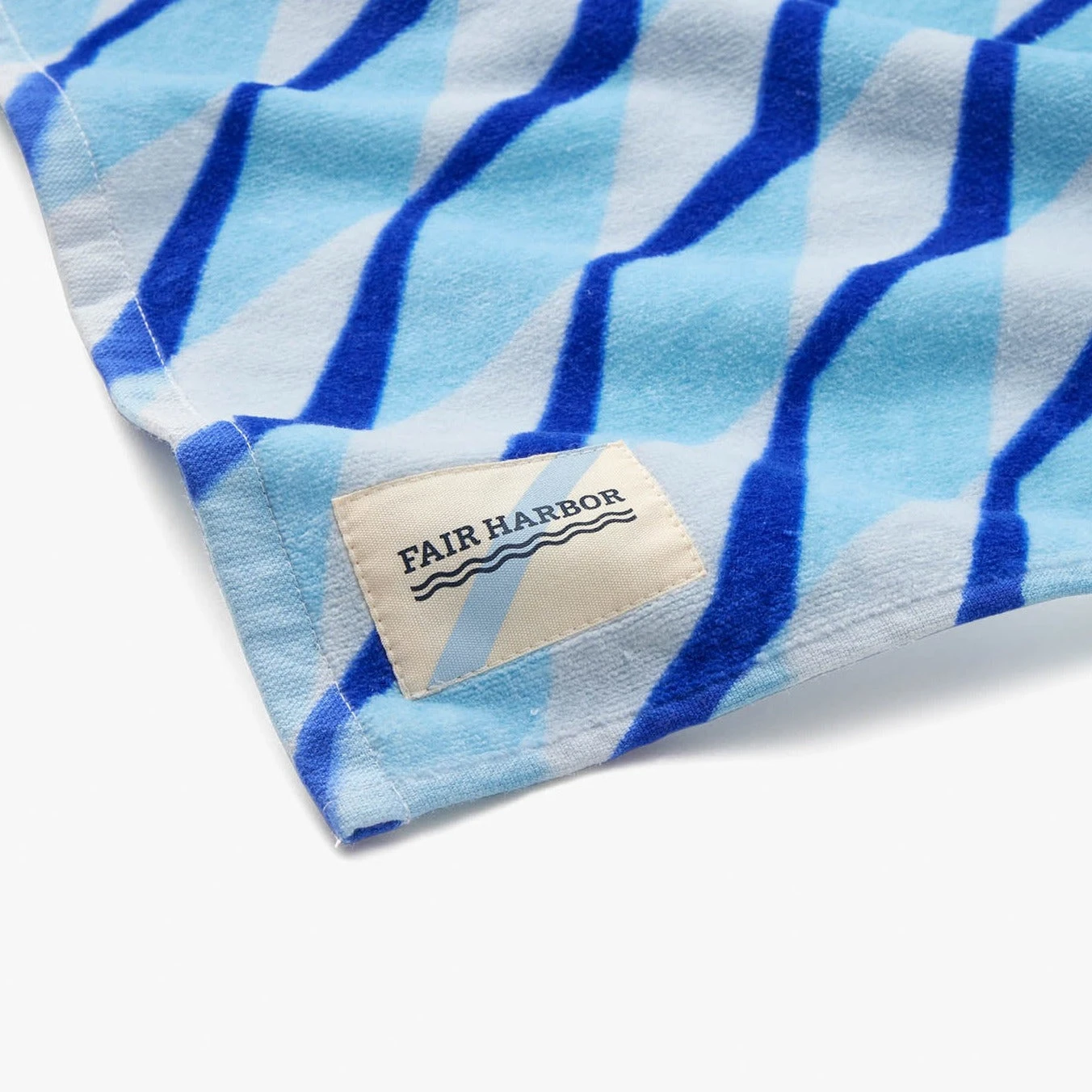 The FH Organic Beach Towel | Blue Seabay - Image 2
