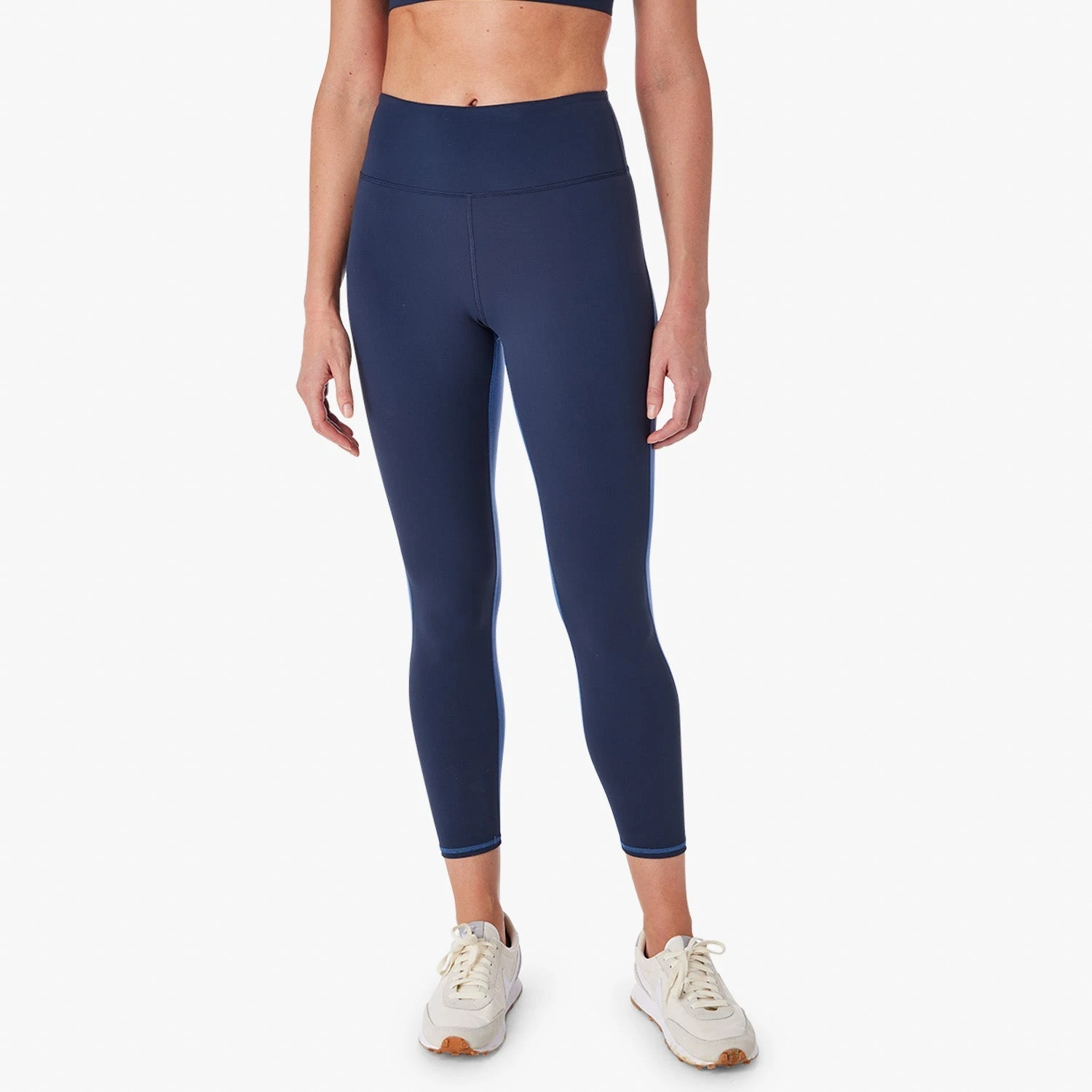 The Bayview Legging | Navy Colorblock - Image 2