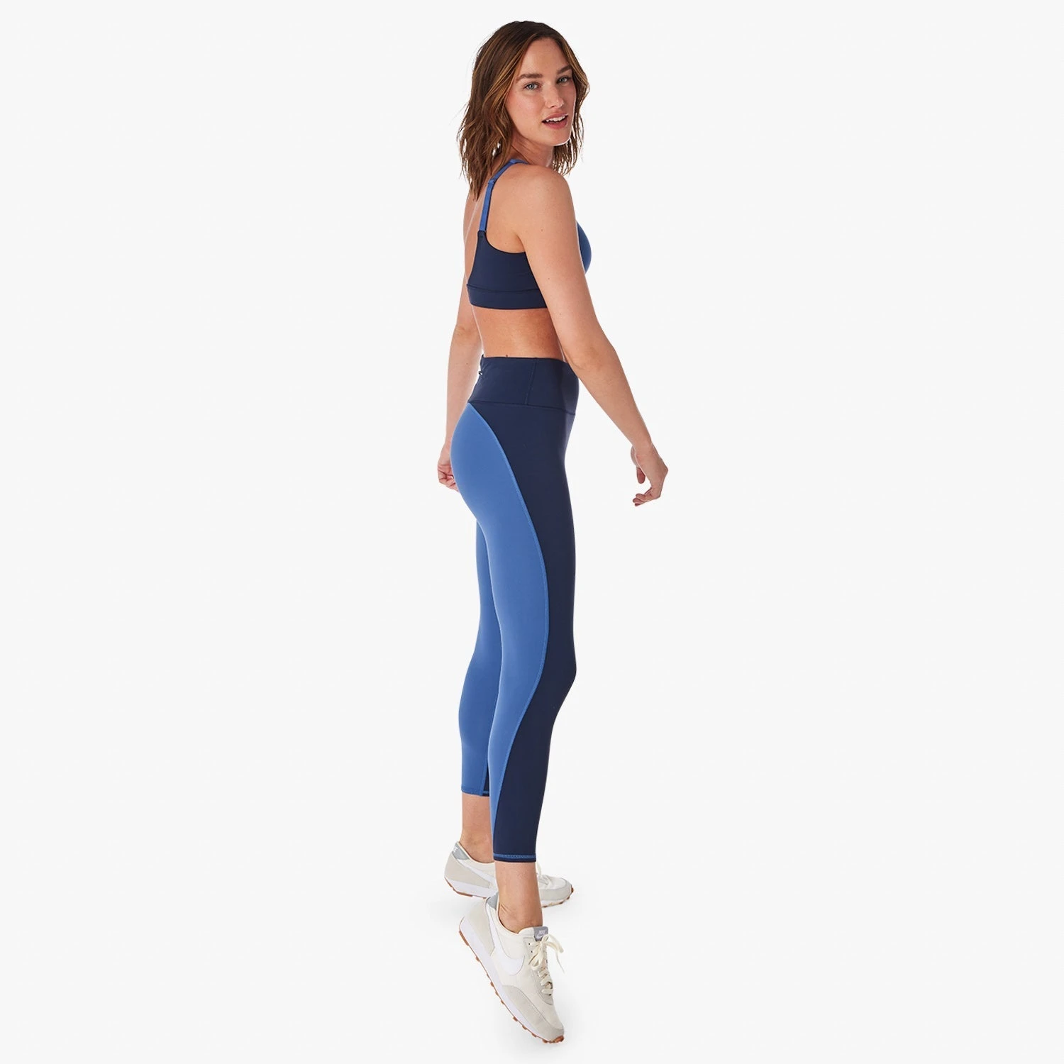 The Bayview Legging | Navy Colorblock - Image 6