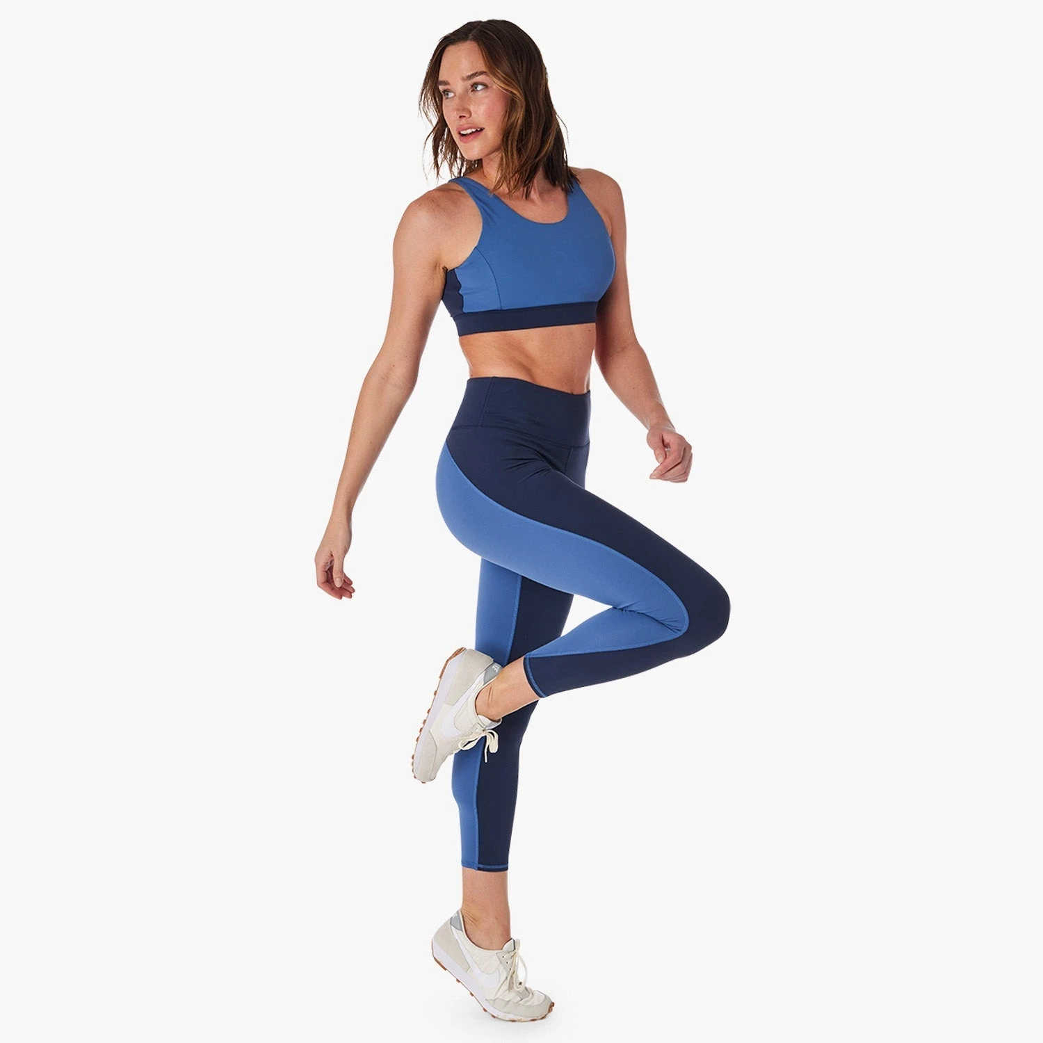 The Bayview Legging | Navy Colorblock - Image 7