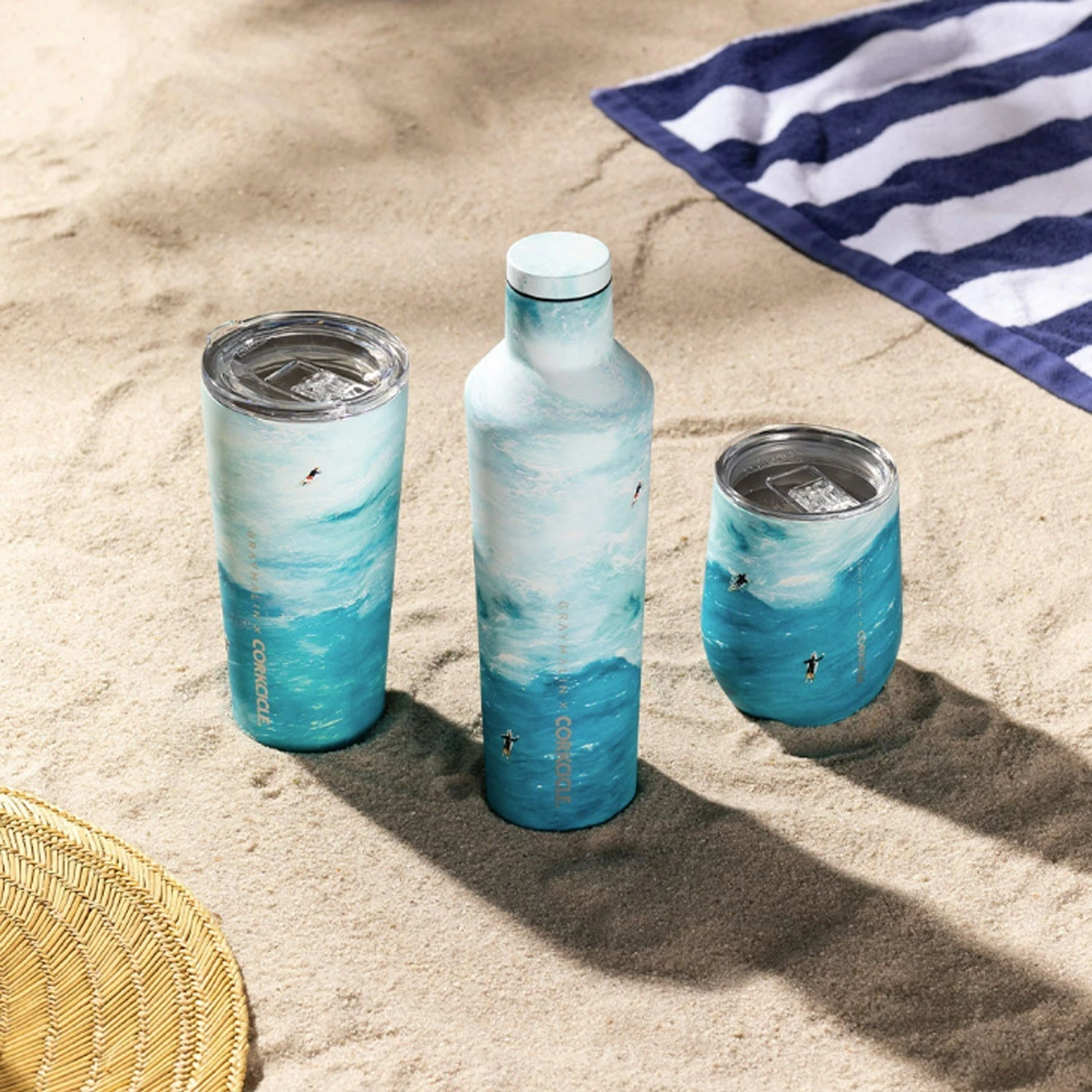 The Corkcicle Water Bottle | Grey Malin Surfers - Image 2